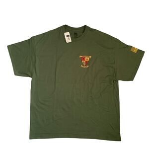 USMC Men's Size 2XL 3/5 Dark Horse Get Some Short Sleeve Graphic T-Shirt New